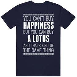 Buy A Lotus Happiness Car Lover Vintage Classic Navy Blue T Shirt Buy A Lotus Happiness Car Lover Vintage Classic Navy Blue T Shirt