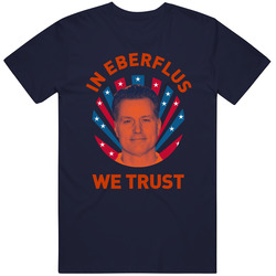 Matt Eberflus In Eberflus We Trust Football Coach Vintage Classic Navy Blue T Shirt Matt Eberflus In Eberflus We Trust Football Coach Vintage Classic Navy Blue T Shirt