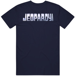 Jeopardy Game Show Vintage Classic Navy Blue T Shirt Jeopardy Game Show Vintage Classic Navy Blue T Shirt