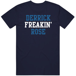 Derrick Freakin Rose Minnesota Basketball Player Sports Fan Vintage Classic Navy Blue T Shirt Derrick Freakin Rose Minnesota Basketball Player Sports Fan Vintage Classic Navy Blue T Shirt