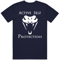 Active Self Protection Trending Popular Youtube Personality Fan Cool Vintage Classic Navy Blue T Shirt Active Self Protection Trending Popular Youtube Personality Fan Cool Vintage Classic Navy Blue T Shirt