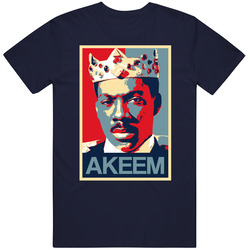 Akeem Hope Poster Coming To America Movie Fan Vintage Classic Navy Blue T Shirt Akeem Hope Poster Coming To America Movie Fan Vintage Classic Navy Blue T Shirt