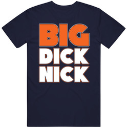 Big Dick Nick Foles Chicago Football Player Fan Vintage Classic Navy Blue T Shirt Big Dick Nick Foles Chicago Football Player Fan Vintage Classic Navy Blue T Shirt