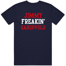 Jimmy Freakin' Garoppolo New England Football Player Cool Fan Vintage Classic Navy Blue T Shirt Jimmy Freakin' Garoppolo New England Football Player Cool Fan Vintage Classic Navy Blue T Shirt