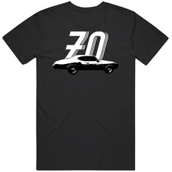 1970 Oldsmobile Cutlass 442 W30 B And W Vintage Car Year Fan unisex Vintage Classic Black T Shirt 1970 Oldsmobile Cutlass 442 W30 B And W Vintage Car Year Fan unisex Vintage Classic Black T Shirt