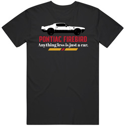 1971 Pontiac Firebird 455 4 7 L V8 Anything Less Is Just A Car Fan unisex Vintage Classic Black T Shirt 1971 Pontiac Firebird 455 4 7 L V8 Anything Less Is Just A Car Fan unisex Vintage Classic Black T Shirt