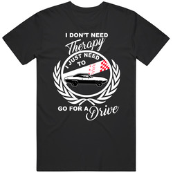 1972 Dodge Challenger Rallye 340 Dont Need Therapy Just Need To Drive Car Lovers unisex Vintage Classic Black T Shirt 1972 Dodge Challenger Rallye 340 Dont Need Therapy Just Need To Drive Car Lovers unisex Vintage Classic Black T Shirt