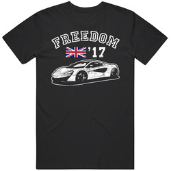 2017 Mclaren 570gt Freedom Car Fan Worn Look unisex Vintage Classic Black T Shirt 2017 Mclaren 570gt Freedom Car Fan Worn Look unisex Vintage Classic Black T Shirt