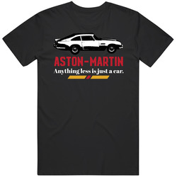 1963 Aston Martin Db5 1963 Anything Less Is Just A Car Fan unisex Vintage Classic Black T Shirt 1963 Aston Martin Db5 1963 Anything Less Is Just A Car Fan unisex Vintage Classic Black T Shirt