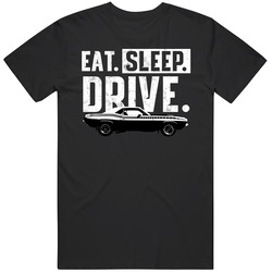 1970 Plymouth Aar Cuda 340 V8 Eat Sleep Drive Vintage Car Lover Driver Fan unisex Vintage Classic Black T Shirt 1970 Plymouth Aar Cuda 340 V8 Eat Sleep Drive Vintage Car Lover Driver Fan unisex Vintage Classic Black T Shirt
