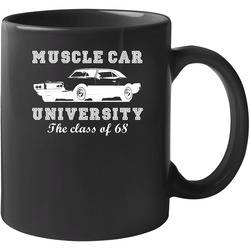 1968 Pontiac Firebird Muscle Car University unisex Vintage Classic Black Mug 1968 Pontiac Firebird Muscle Car University unisex Vintage Classic Black Mug