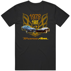 77 And 85 Trans Am Car Pontiac Muscle Car unisex Vintage Classic Black T Shirt 77 And 85 Trans Am Car Pontiac Muscle Car unisex Vintage Classic Black T Shirt