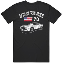 1970 Pontiac Firebird Trans Am Freedom Car Fan Worn Look unisex Vintage Classic Black T Shirt 1970 Pontiac Firebird Trans Am Freedom Car Fan Worn Look unisex Vintage Classic Black T Shirt