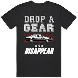 1985 Audi 200 Turbo Quattro Drop A Gear And Disappear Car Enthusiasts unisex Vintage Classic Black T Shirt 1985 Audi 200 Turbo Quattro Drop A Gear And Disappear Car Enthusiasts unisex Vintage Classic Black T Shirt