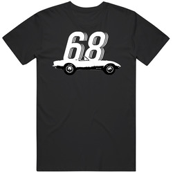 1968 Chevrolet Corvette C3 427 V8 Convertible Vintage Car Year Fan unisex Vintage Classic Black T Shirt 1968 Chevrolet Corvette C3 427 V8 Convertible Vintage Car Year Fan unisex Vintage Classic Black T Shirt