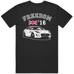 2016 Jaguar F Type S Freedom Car Fan Worn Look unisex Vintage Classic Black T Shirt 2016 Jaguar F Type S Freedom Car Fan Worn Look unisex Vintage Classic Black T Shirt