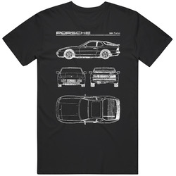 Porsche 944 Turbo Diagrams Blueprint Classic Collectible Car Fan Worn Look Cool unisex Vintage Classic Black T Shirt Porsche 944 Turbo Diagrams Blueprint Classic Collectible Car Fan Worn Look Cool unisex Vintage Classic Black T Shirt