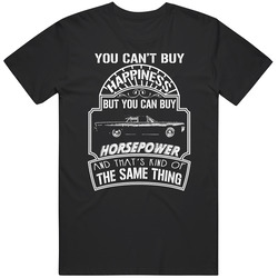 1962 Lincoln Continental Cant Buy Happiness Can Buy Horsepower Car Lovers unisex Vintage Classic Black T Shirt 1962 Lincoln Continental Cant Buy Happiness Can Buy Horsepower Car Lovers unisex Vintage Classic Black T Shirt