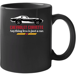 1972 Chevrolet Corvette C3 Stingray Zr 1 Anything Less Is Just A Car Fan unisex Vintage Classic Black Mug 1972 Chevrolet Corvette C3 Stingray Zr 1 Anything Less Is Just A Car Fan unisex Vintage Classic Black Mug