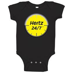 Hertz 24 7 Rental Services Automobile Car Parts Cool Brand Logo unisex Vintage Classic Black Baby One Piece Hertz 24 7 Rental Services Automobile Car Parts Cool Brand Logo unisex Vintage Classic Black Baby One Piece