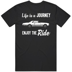 1966 Oldsmobile Starfire 7.0 V8 Journey Enjoy The Ride Vintage Car Fan unisex Vintage Classic Black T Shirt 1966 Oldsmobile Starfire 7.0 V8 Journey Enjoy The Ride Vintage Car Fan unisex Vintage Classic Black T Shirt
