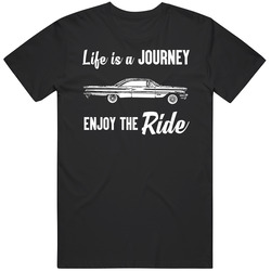 1960 Pontiac Bonneville 6.4l Journey Enjoy The Ride Vintage Car Fan unisex Vintage Classic Black T Shirt 1960 Pontiac Bonneville 6.4l Journey Enjoy The Ride Vintage Car Fan unisex Vintage Classic Black T Shirt