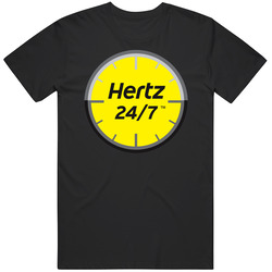 Hertz 24 7 Rental Services Automobile Car Parts Cool Brand Logo unisex Vintage Classic Black T Shirt Hertz 24 7 Rental Services Automobile Car Parts Cool Brand Logo unisex Vintage Classic Black T Shirt