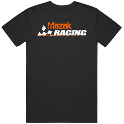 Mazak Racing Automobile Car Parts Cool Distressed Style Brand Logo Emblem Cool unisex Vintage Classic Black T Shirt Mazak Racing Automobile Car Parts Cool Distressed Style Brand Logo Emblem Cool unisex Vintage Classic Black T Shirt