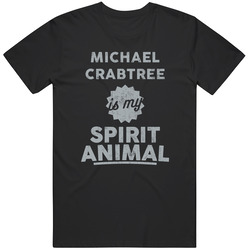 Michael Crabtree Is My Spirit Animal Football Oakland Fan Vintage Unisex Classic T Shirt Michael Crabtree Is My Spirit Animal Football Oakland Fan Vintage Unisex Classic T Shirt