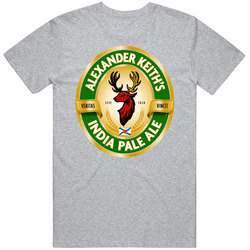 Alexander Keiths India Pale Ale Beer Alcohol Logo Vintage Unisex Classic T Shirt Alexander Keiths India Pale Ale Beer Alcohol Logo Vintage Unisex Classic T Shirt