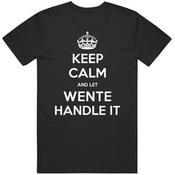 Keep Calm And Let Wente Handle It Custom Last Name Family Vintage Unisex Classic T Shirt Keep Calm And Let Wente Handle It Custom Last Name Family Vintage Unisex Classic T Shirt
