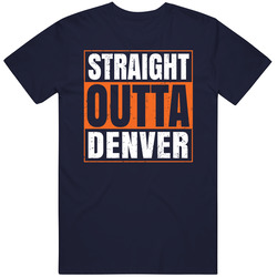 Straight Outta Denver Football Team Colors Popular Fan Parody Vintage Unisex Classic T Shirt Straight Outta Denver Football Team Colors Popular Fan Parody Vintage Unisex Classic T Shirt