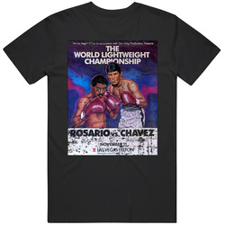 Rosario Vs Chavez Classic Boxing Vintage Unisex Classic T Shirt Rosario Vs Chavez Classic Boxing Vintage Unisex Classic T Shirt