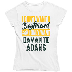 I Only Want Davante Adams Green Bay Football Sports Athlete Vintage Unisex Classic Ladies T Shirt