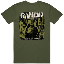 Rancid Honor Is All We Know Punk Rock Music Band Vintage Unisex Classic T Shirt Rancid Honor Is All We Know Punk Rock Music Band Vintage Unisex Classic T Shirt