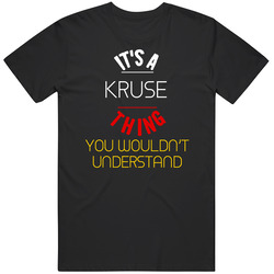 It's A Kruse Thing You Wouldn't Understand Vintage Unisex Classic T Shirt It's A Kruse Thing You Wouldn't Understand Vintage Unisex Classic T Shirt