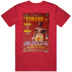 Chris Eubank Vs Amaral World Tour 1994 Boxing Vintage Unisex Classic T Shirt Chris Eubank Vs Amaral World Tour 1994 Boxing Vintage Unisex Classic T Shirt