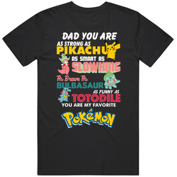 Dad Strong Smart Brave Funny Pokemon English Dad Father's Day Vintage Unisex Classic T Shirt Dad Strong Smart Brave Funny Pokemon English Dad Father's Day Vintage Unisex Classic T Shirt