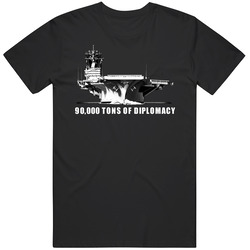 90000 Tons Of Diplomacy Political American Vintage Unisex Classic T Shirt 90000 Tons Of Diplomacy Political American Vintage Unisex Classic T Shirt