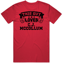 This Guy Loves C.j. Mccollum Portland Basketball Vintage Unisex Classic T Shirt This Guy Loves C.j. Mccollum Portland Basketball Vintage Unisex Classic T Shirt