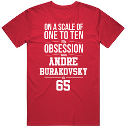 On A Scale Of One To Ten My Obsession With Andre Burakovsky Is 65 Washington Hockey Fan Vintage Unisex Classic T Shirt On A Scale Of One To Ten My Obsession With Andre Burakovsky Is 65 Washington Hockey Fan Vintage Unisex Classic T Shirt