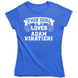 This Girl Loves Adam Vinatieri Indianapolis Football Sports Athlete Vintage Unisex Classic Ladies T Shirt This Girl Loves Adam Vinatieri Indianapolis Football Sports Athlete Vintage Unisex Classic Ladies T Shirt