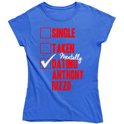 Single Taken Mentally Dating Anthony Rizzo Chicago Chi Baseball Vintage Unisex Classic Ladies T Shirt Single Taken Mentally Dating Anthony Rizzo Chicago Chi Baseball Vintage Unisex Classic Ladies T Shirt