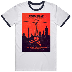 Mobb Deep Survival Of The Fittest 1995 Hip Hop Vintage Unisex Classic T Shirt Mobb Deep Survival Of The Fittest 1995 Hip Hop Vintage Unisex Classic T Shirt
