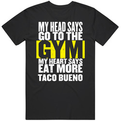 My Heart Says Eat More Taco Bueno Funny Food Gym Vintage Unisex Classic T Shirt My Heart Says Eat More Taco Bueno Funny Food Gym Vintage Unisex Classic T Shirt
