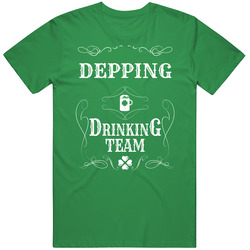 Depping Drinking Team Custom Name St Patricks Day Vintage Unisex Classic T Shirt