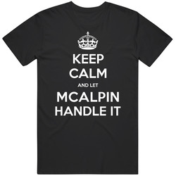 Keep Calm And Let Mcalpin Handle It Custom Last Name Family Vintage Unisex Classic T Shirt