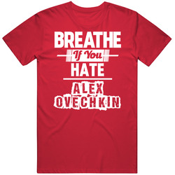Breathe If You Hate Alex Ovechkin Washington Hockey Vintage Unisex Classic T Shirt Breathe If You Hate Alex Ovechkin Washington Hockey Vintage Unisex Classic T Shirt