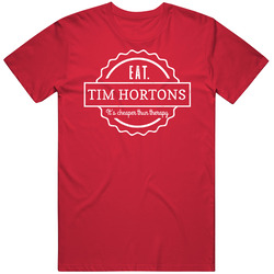 Eat Tim Hortons Cheaper Than Therapy Funny Favorite Fast Junk Food Vintage Unisex Classic T Shirt Eat Tim Hortons Cheaper Than Therapy Funny Favorite Fast Junk Food Vintage Unisex Classic T Shirt