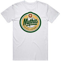 Mythos Hellenic Larger Beer Cool Booze Logo Party Vintage Unisex Classic T Shirt